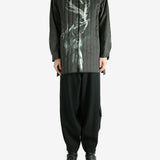 Black jacket, full body view