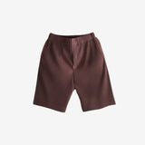 Brown shorts, front view