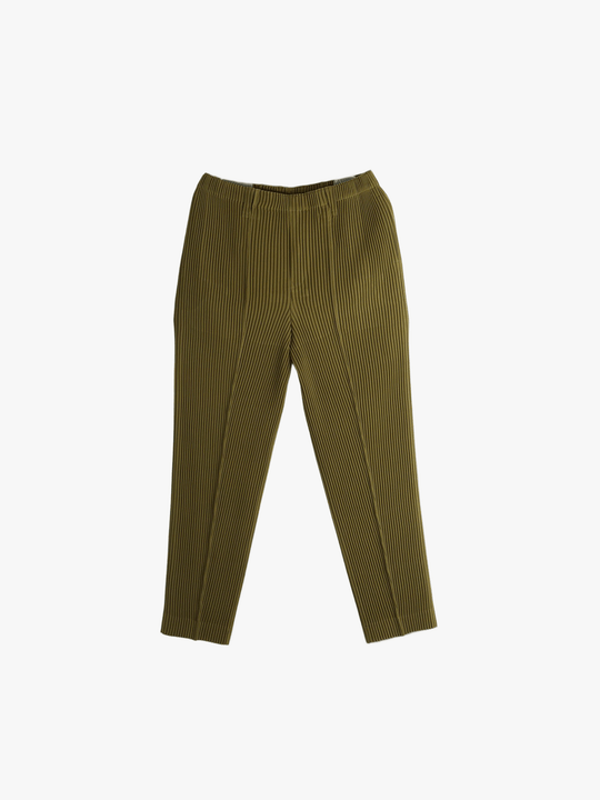 Green pants, front view