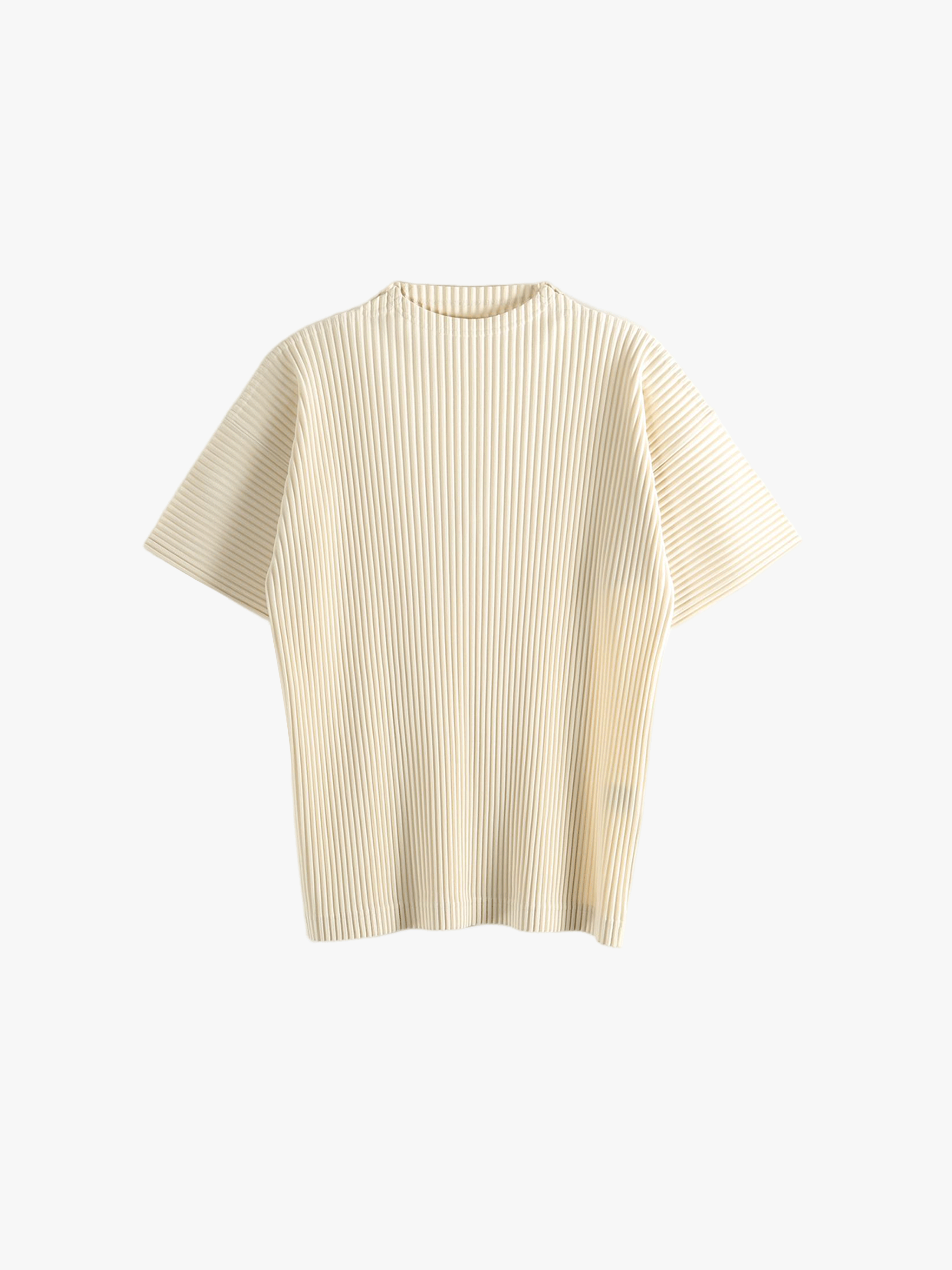 White t-shirt, front view