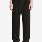 Brown pants, full body view