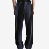 Blue pants, full body view