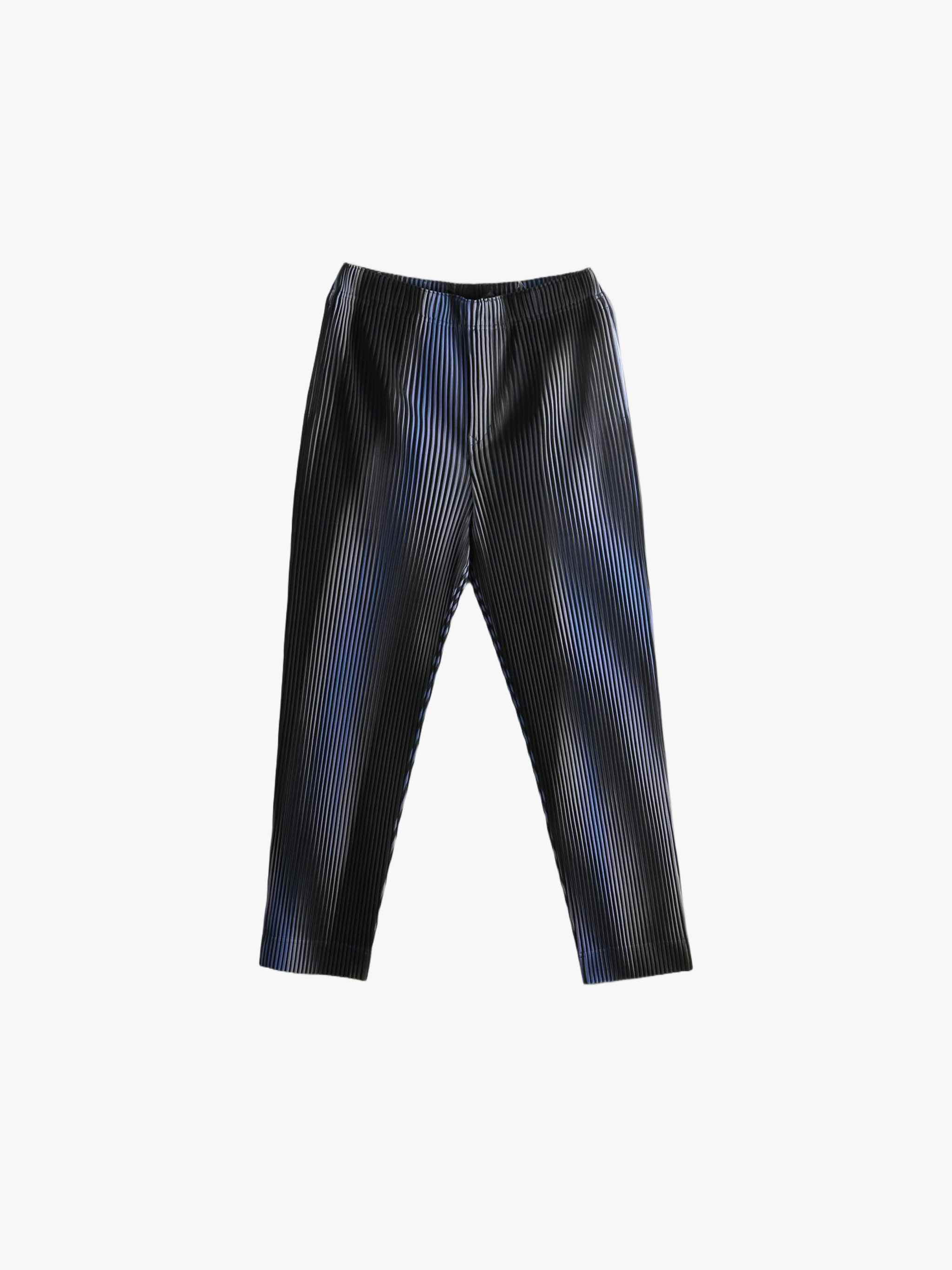 Blue pants, front view