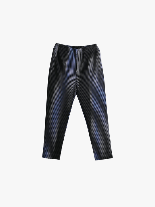 Blue pants, front view