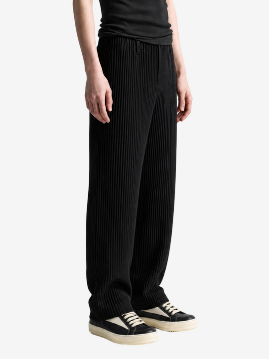 Black pants, full body view
