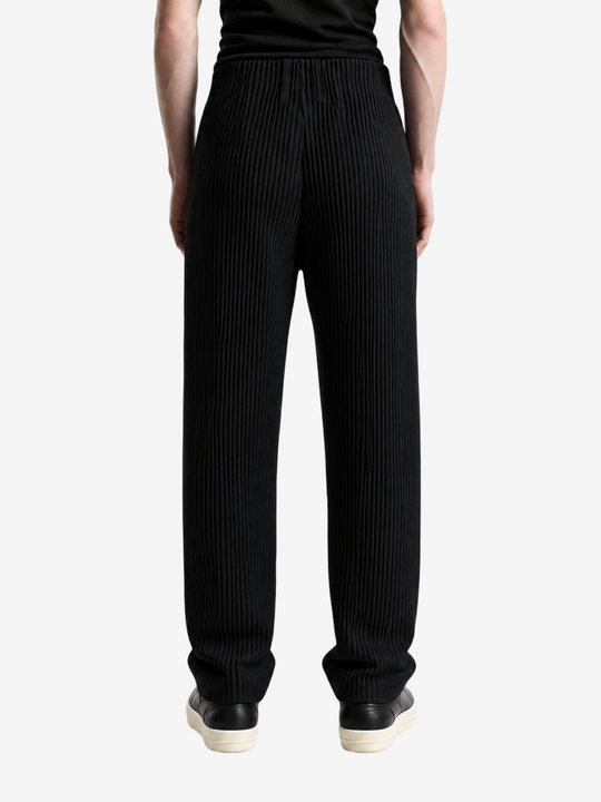Black pants, full body view