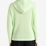 Green jacket, full body view