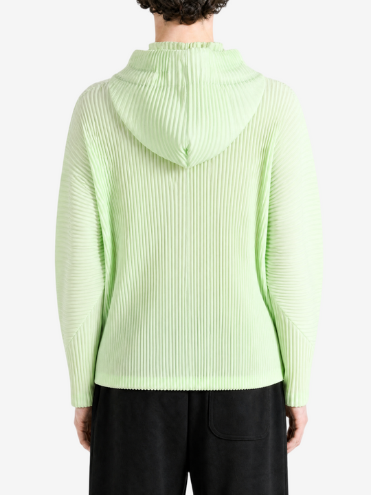 Green jacket, full body view