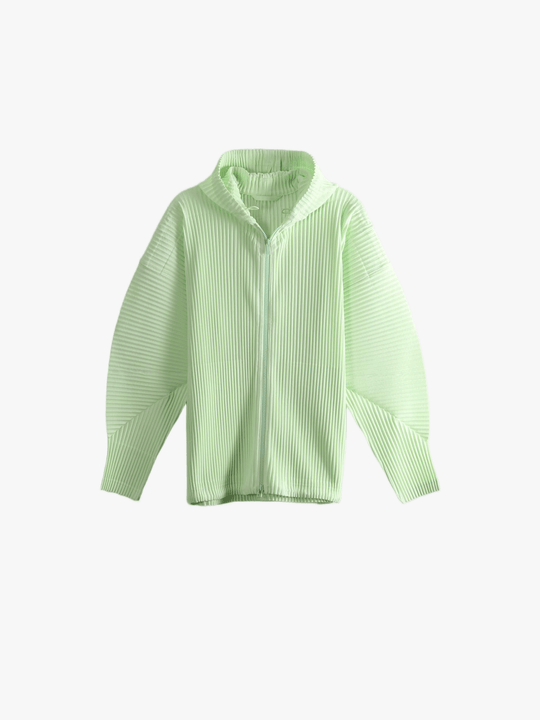 Green jacket, front view