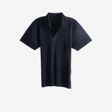 Navy shirt, front view