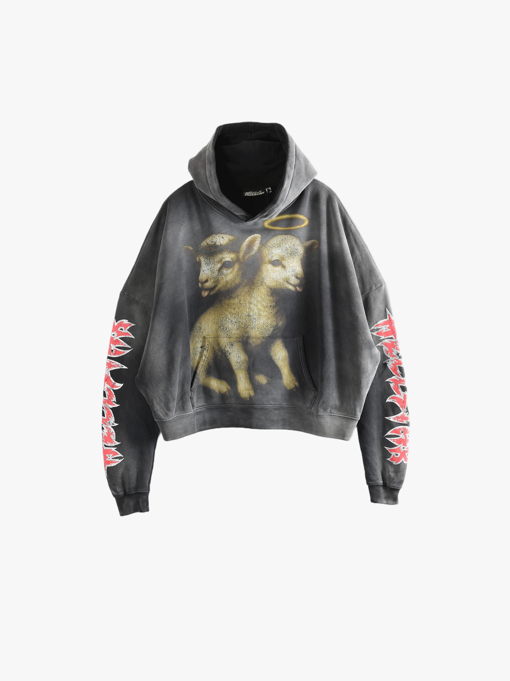 Black hoodie,front view