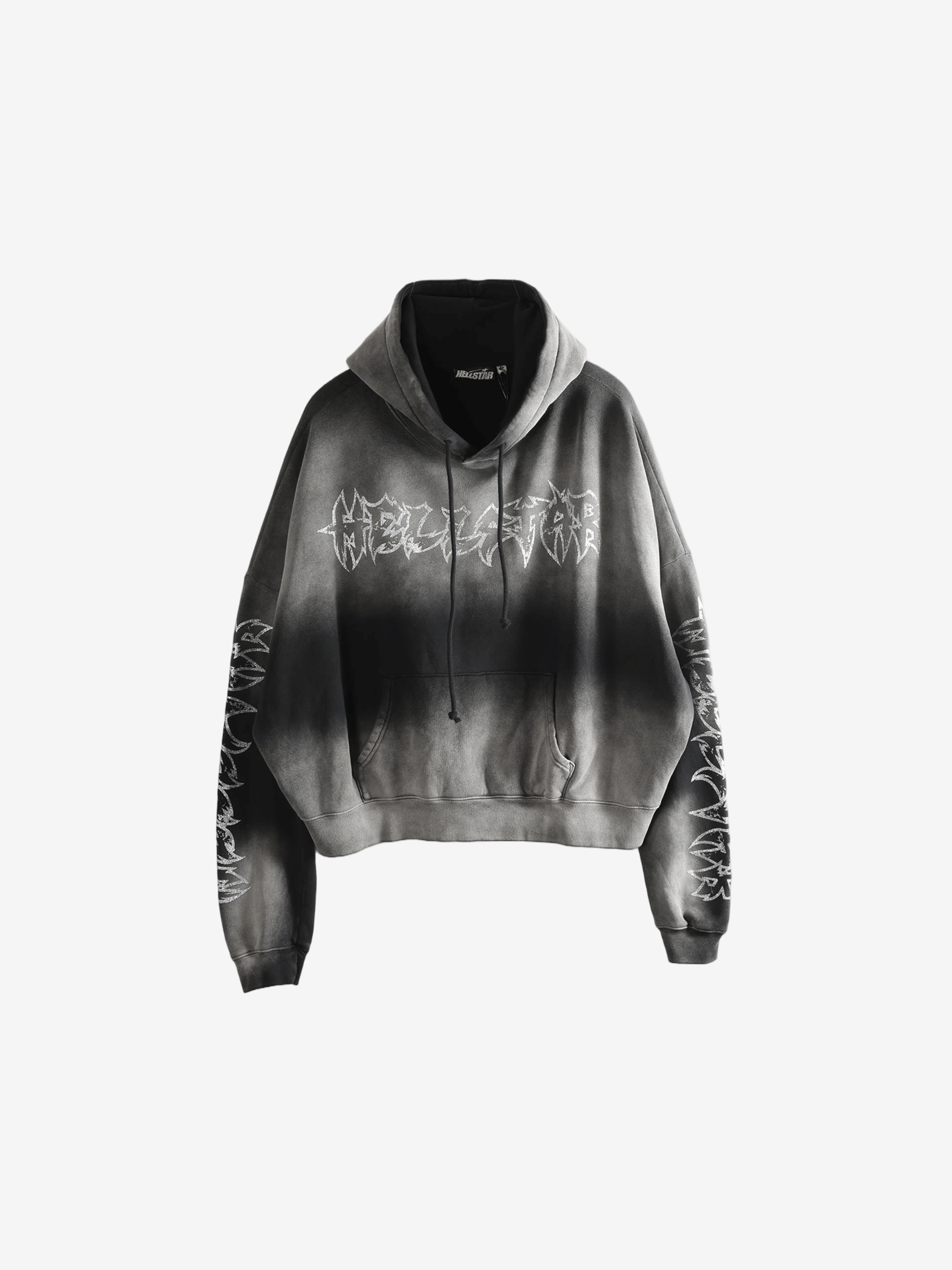 Gray hoodie,front view