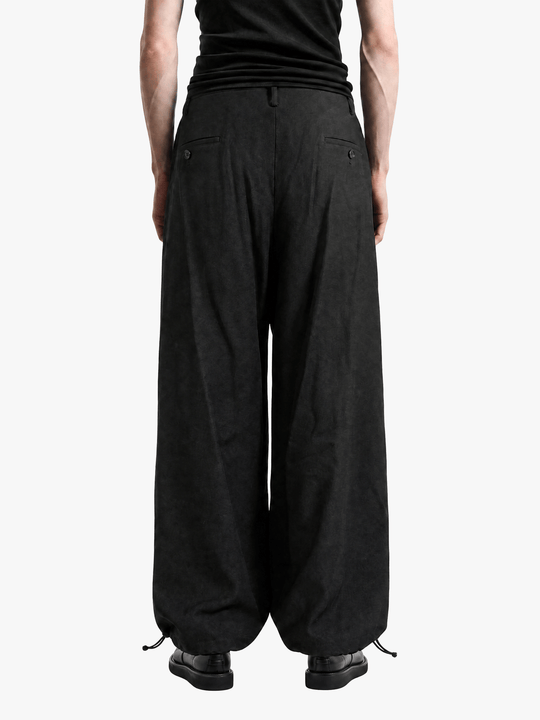Black pants, full body view