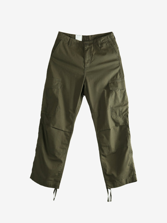 Green pants, front view