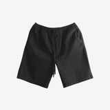 Black short, front view