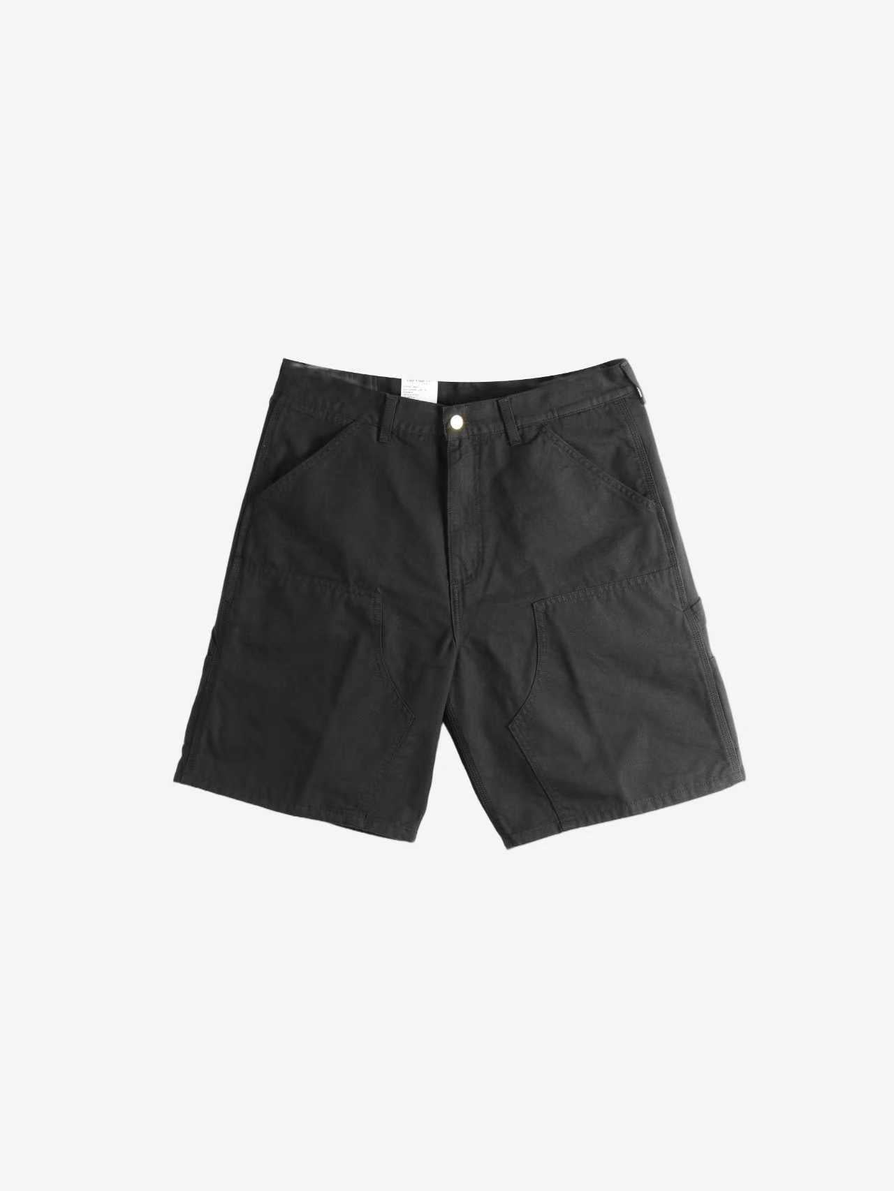 Black shorts, front view