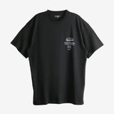 Black t-shirt, front view