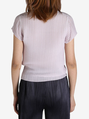 ISSEY MIYAKE - Women Wooly Pleats-56 Shirt