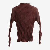 Brown shirt, front view