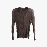 Brown shirt, front view