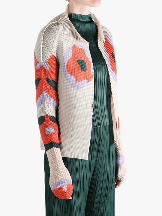 Red shirt worn by a person, showing the shirt's fit