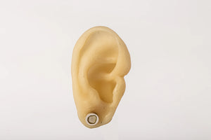 PARTS OF FOUR Stud Earring (0.2 CT, Yellow Diamond Slab, PA+YDIA)