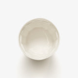 Top view of JINJIN PARIS French Cup Large showing circular opening and glazed interior finish.