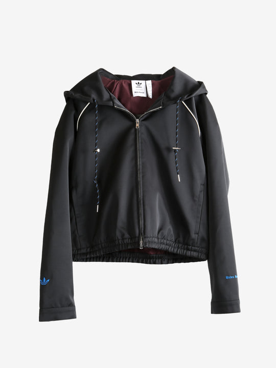 Black hoodie, front view