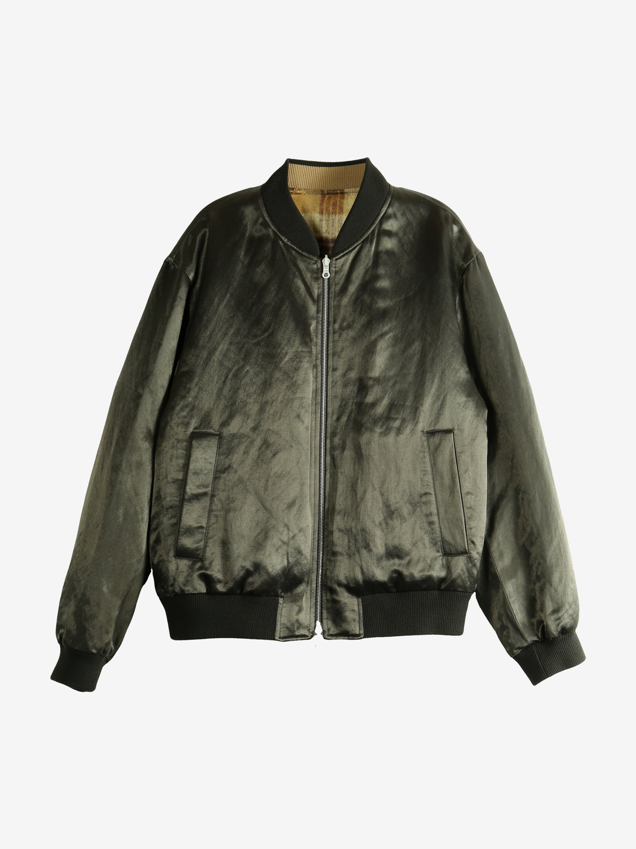 Brown jacket, front view