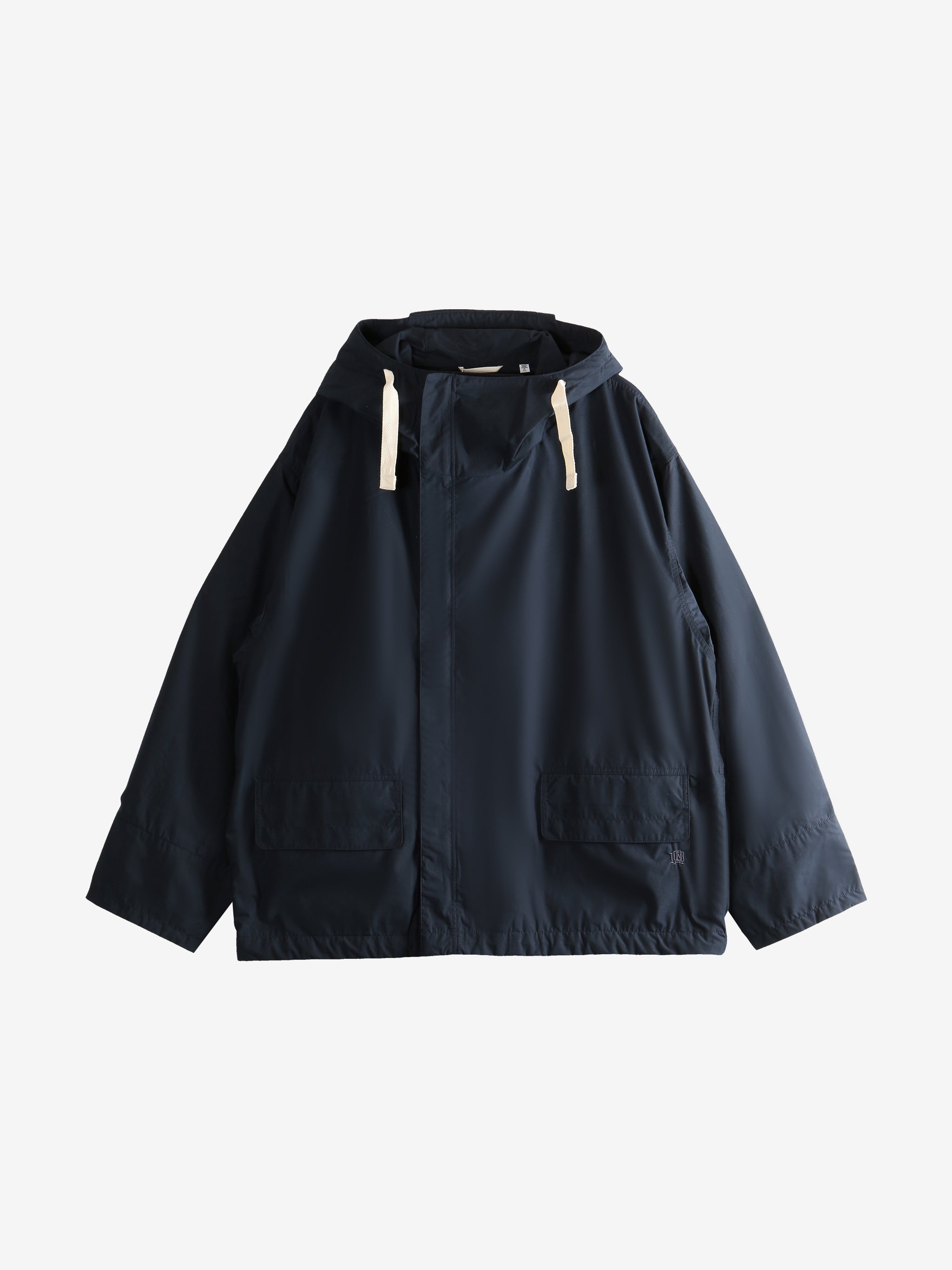 Navy jacket ,front view