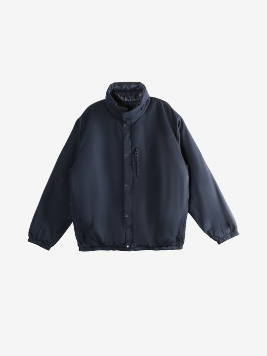 Navy jacket , front view