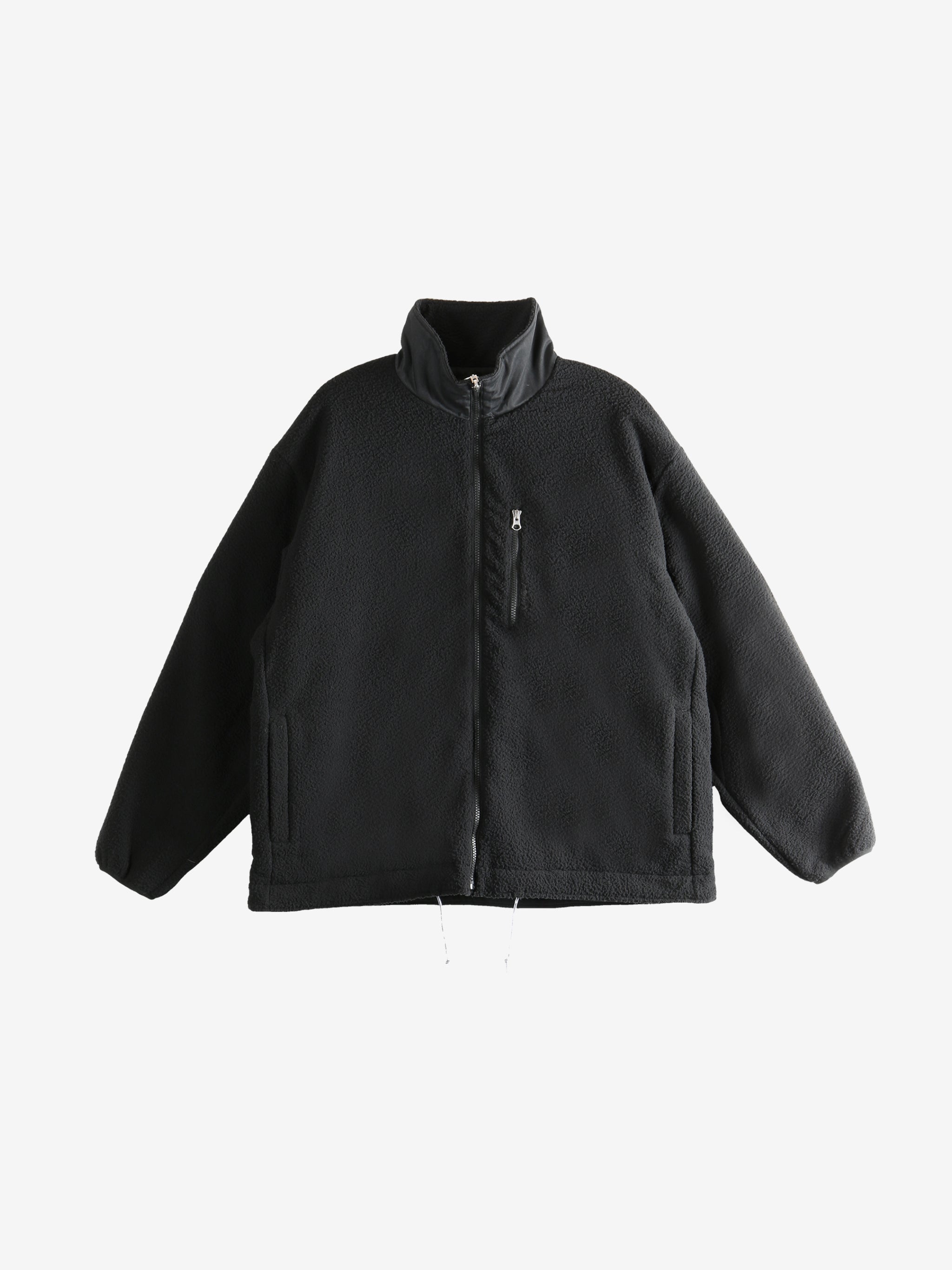 Black jacket , front view