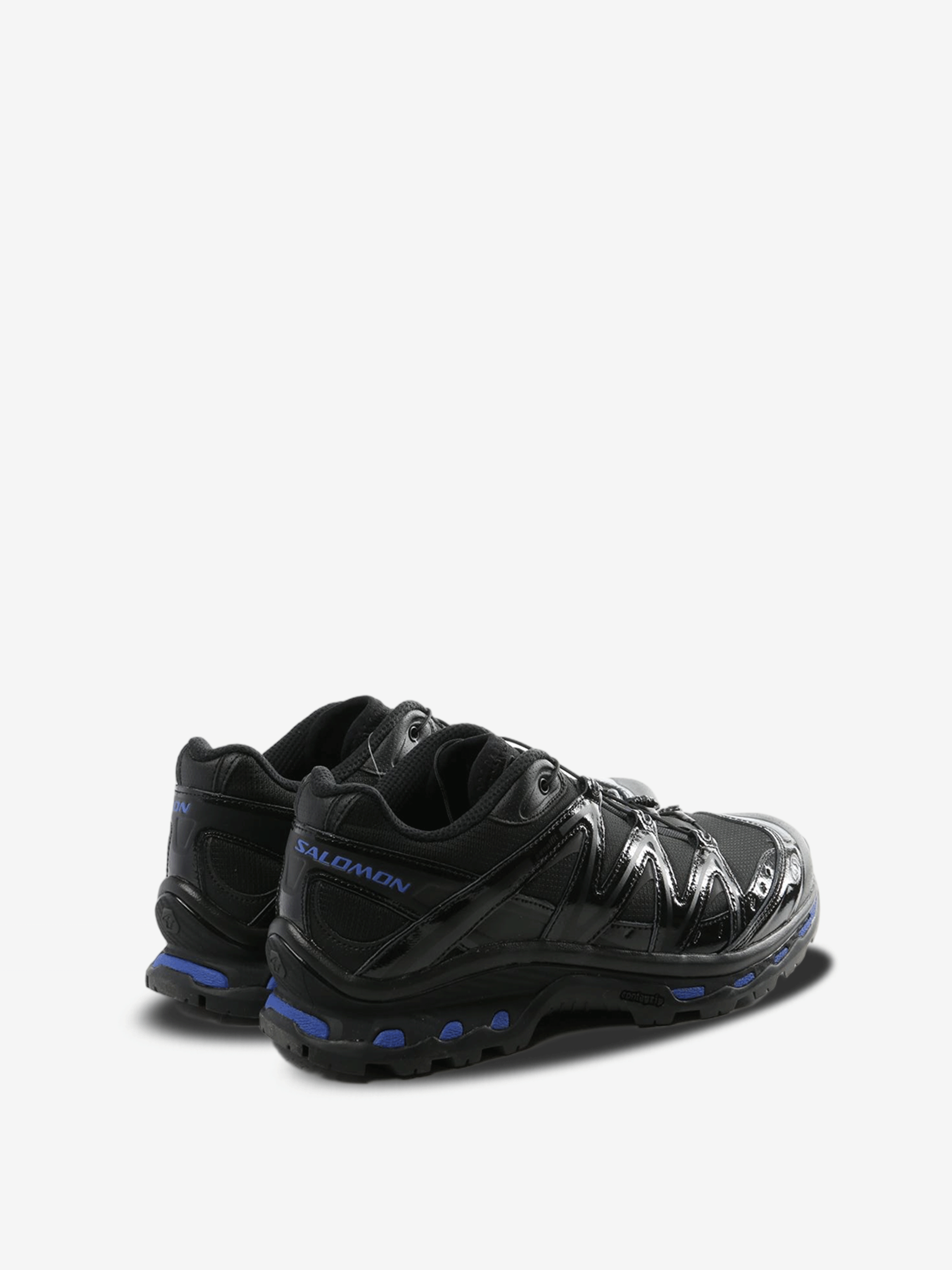 Black hiking shoe,back view