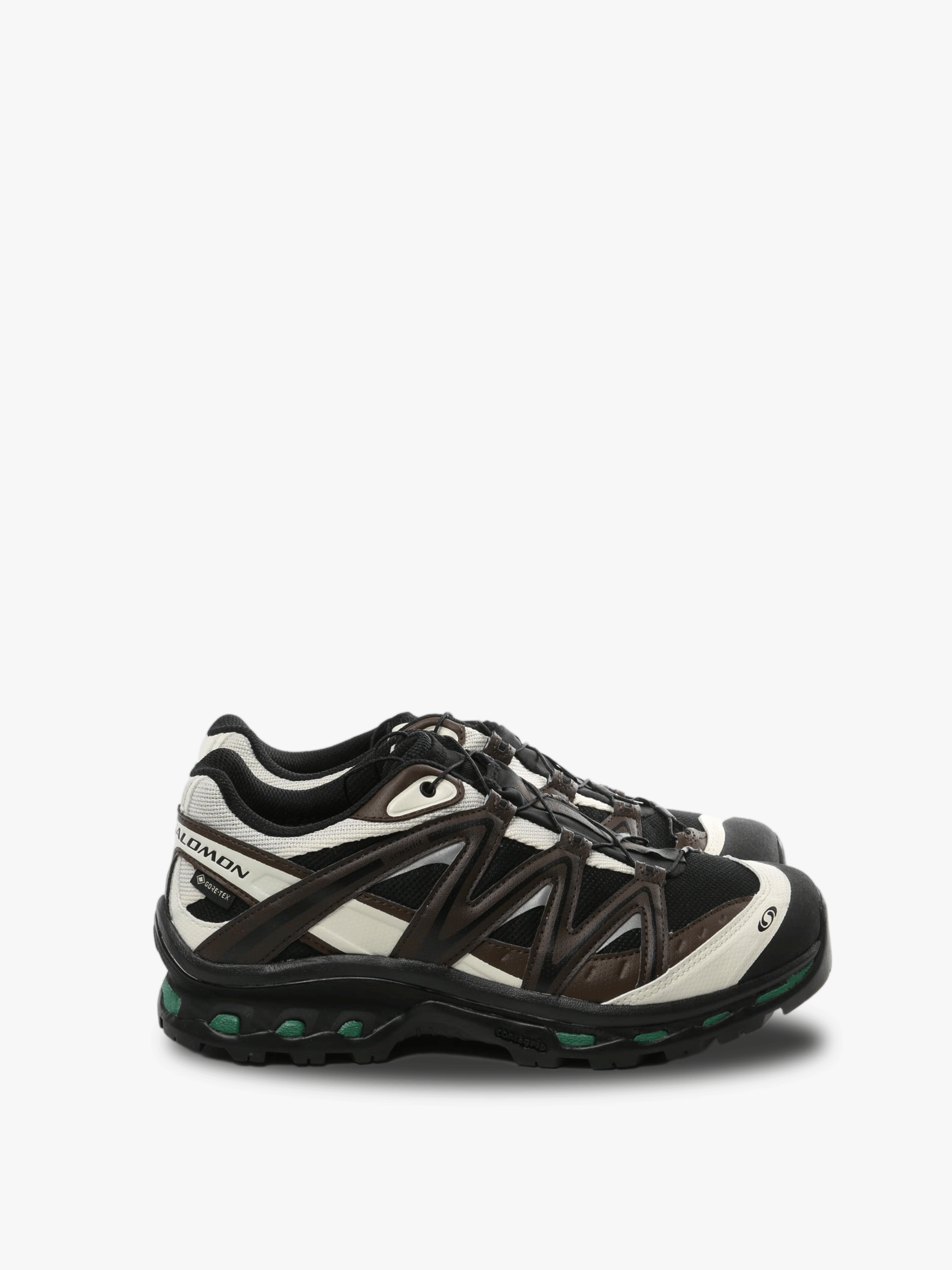 Black sneakers, front view