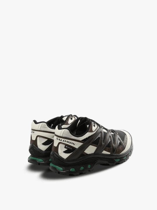 Black sneakers, back view