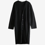 Black coat,front view