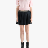 Pink top,full body view