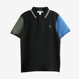 Black T-shirt, front view