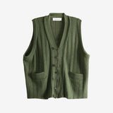 Green vest , front view