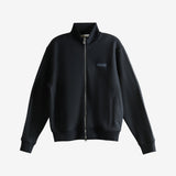 Navy coat , front view