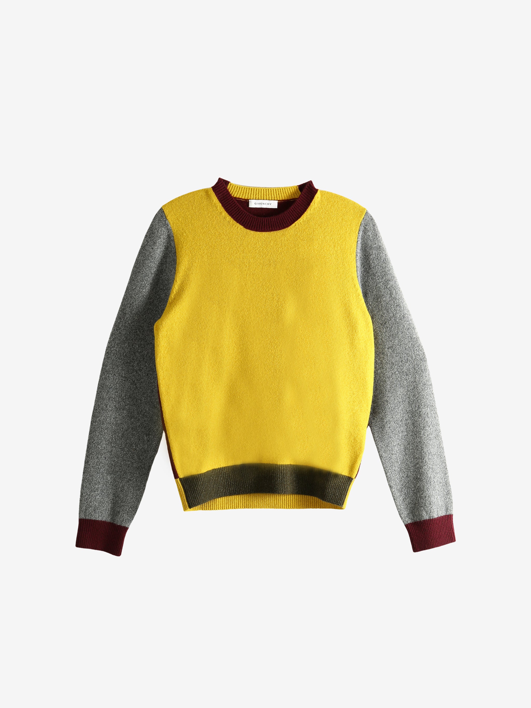 Grey knitwear , front view