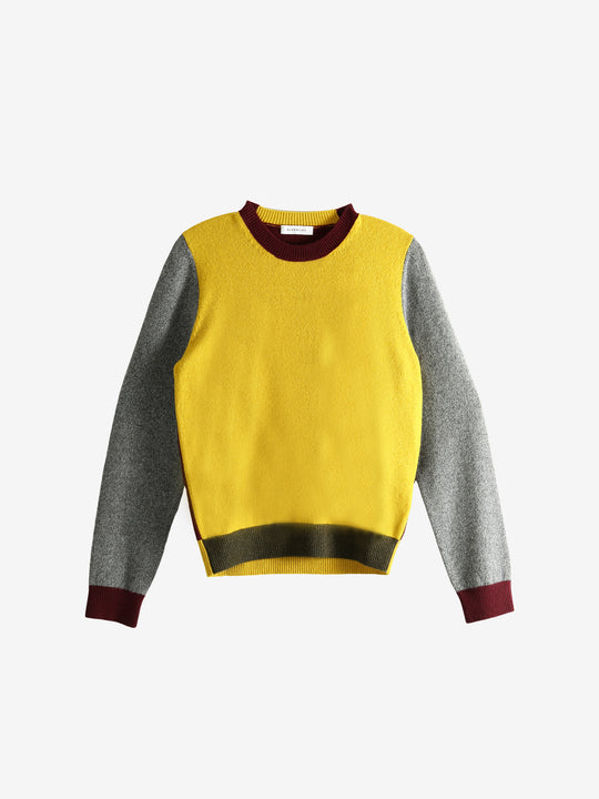 Grey knitwear , front view