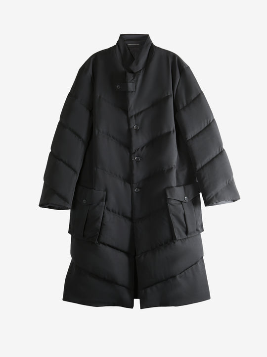 Black jacket, front view