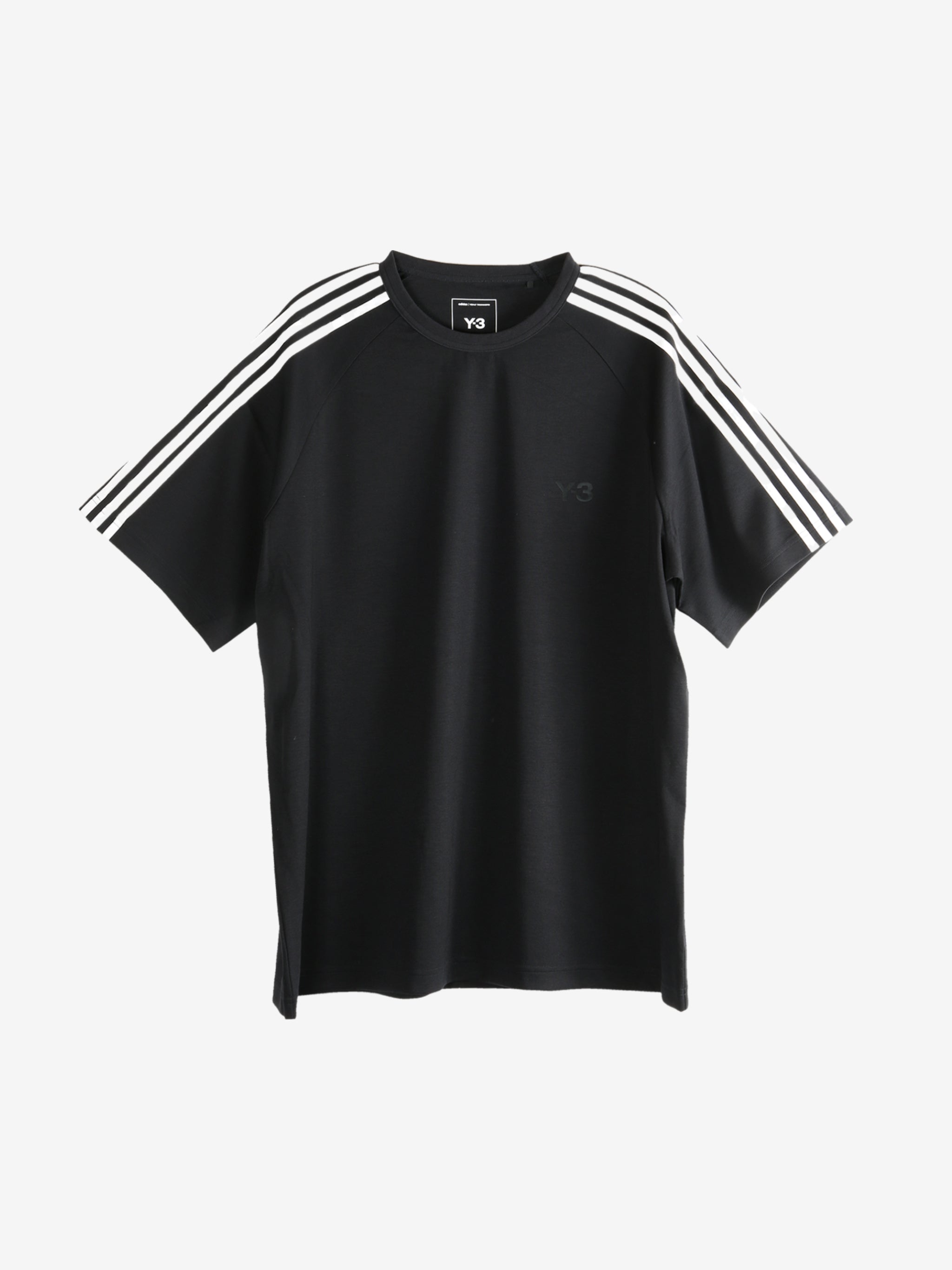 Black t-shirt, front view