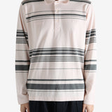 Pink shirt worn by a person, showing the shirt fit