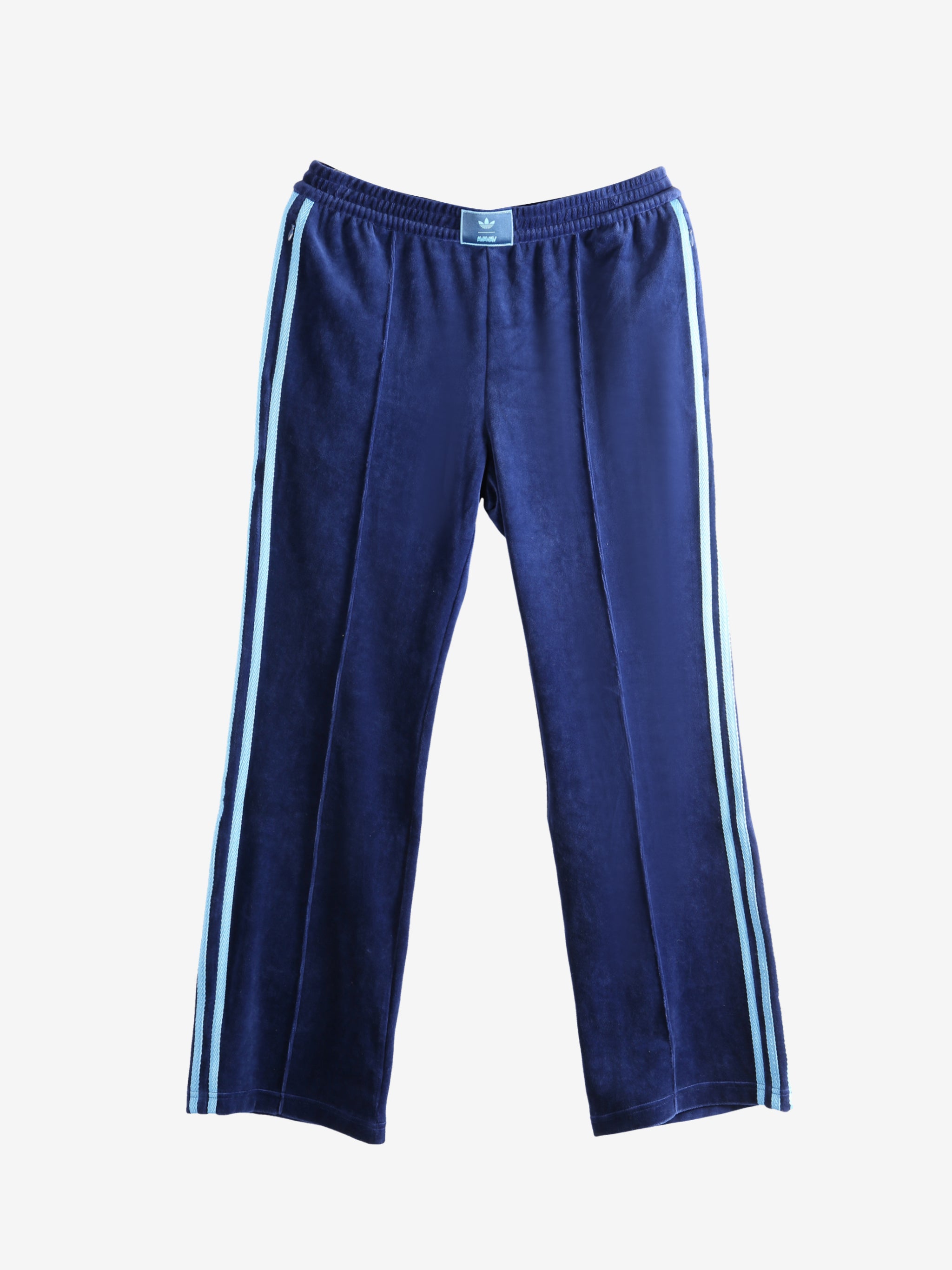 Blue pants, front view