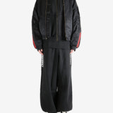 Black jacket, full body view