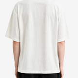 White t-shirt, full body view