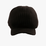 Brown hat, front view
