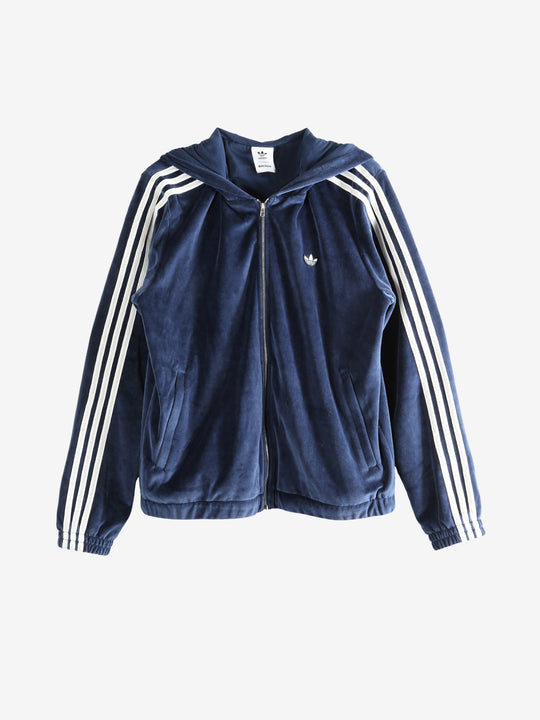 Navy hoodie,front view